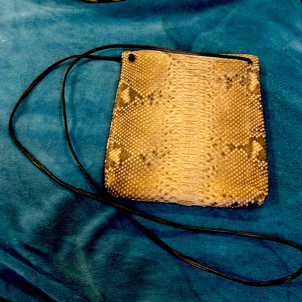 Authentic Leather Presmer Crossbody Bag